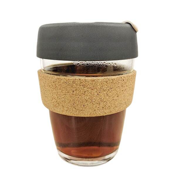 Copo de café com revestimento de cortiça