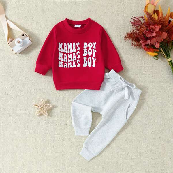 Conjunto de moletom infantil