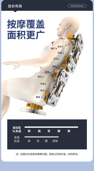 Nova cadeira de massagem elétrica para o colo do pescoço em casa sofá de cabine de luxo espacial de pequeno porte inteligente SL totalmente automático