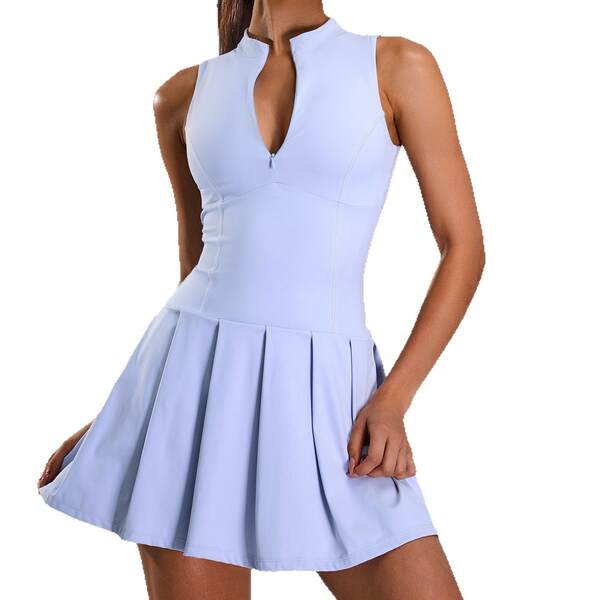 Vestido esportivo feminino de corrida e tênis