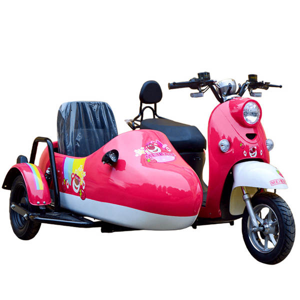 Turtle King elétrico de três rodas de motocicleta de oito rodas de pedestal de carro elétrico de três rodas de trator de 72V para adultos