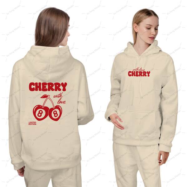 2026 Transfronteiriço Novo Modelo Europeu-Americano Feminino Guarda-Cabeça de Páscoa No 8 Primavera Outono Inverno Camiseta Desportiva de Páscoa Feminina