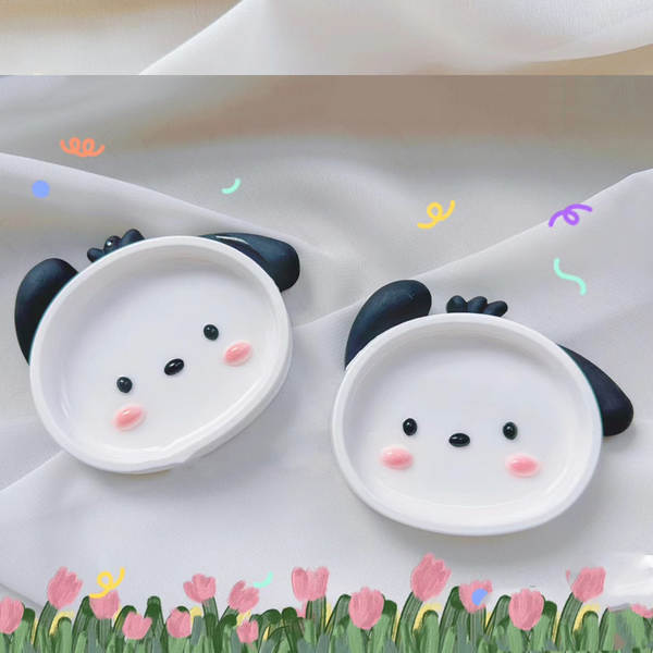 Série de bonecas de creme de lava de prato pequeno, novo e novo, bonecas de erva-de-ferrugem, estilo de gato de gatilho DIY manual