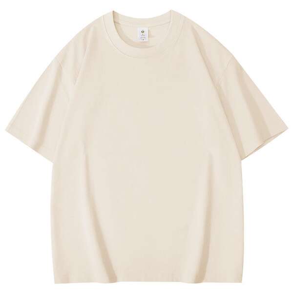 T-shirt feminino de pulso curto personalizado logo de trabalho camisa cultural de 220 gramas de algodão puro camisa feminina