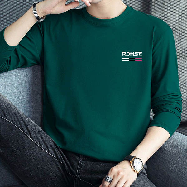 Camiseta Masculina de Manga Longa