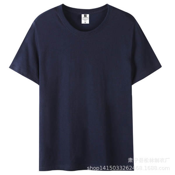 Vestido de verão de algodão curto T-shirt para meninos adolescentes meia-mancha 200 gramas peso pesado de verão de lazer relaxante