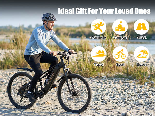 VITILAN M5 bicicletas elétricas 27.5" x 2.8" 15AH
