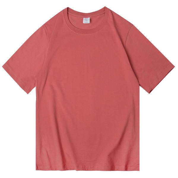 220 gramas de algodão puro T-shirt homem e mulher impressão de logotipo T-shirt vazio T-shirt personalizado de mangas curtas T-shirt cultural T-shirt