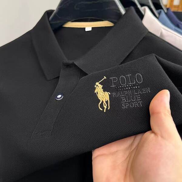 Camisa Polo Masculina de Algodão