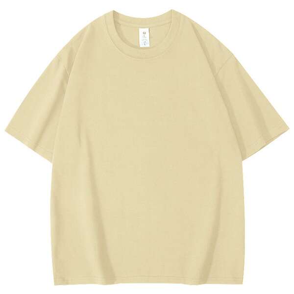 T-shirt feminino de pulso curto personalizado logo de trabalho camisa cultural de 220 gramas de algodão puro camisa feminina