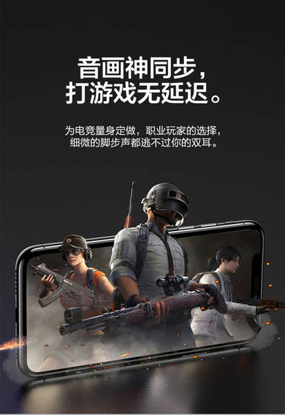 Tipo-C Flat aplicável Xiaomi Huawei 3.5mm telefone inteligente com fio de fone de ouvido com fone de ouvido