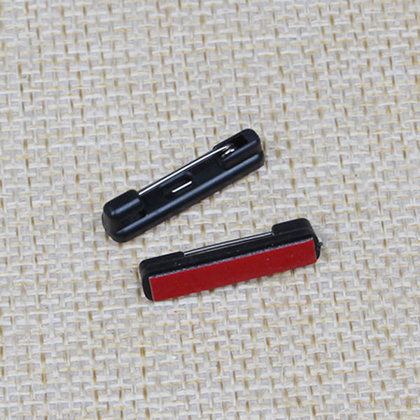 Acessórios de joalharia diy 2.2//3.1/3.7cm de plástico de borracha branca de borracha preta de borracha preta de borracha preto preço de fábrica