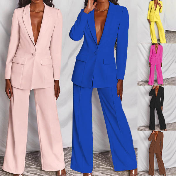 8800 no outono de 2025 nova roupa transfronteiriça feminina de moda de luxo de mangas compridas vestido de calça reta de calças compridas