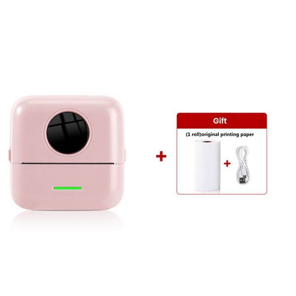 Mini impressora sem fio sem fio de venda quente transfronteiriça celular inteligente sem tinta Bluetooth impressora de fotos domésticas de pequeno porte