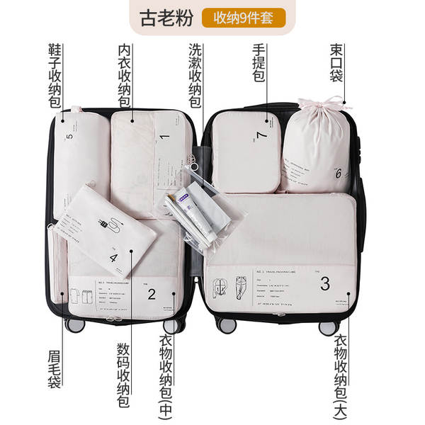 Kit de Organização de Viagem
