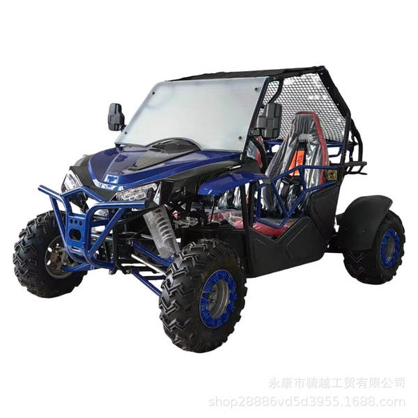 UTV Carton quatro rodas motocicleta off-road 125cc-230cc todo-terreno carro de praia adulto duplo assento elétrico