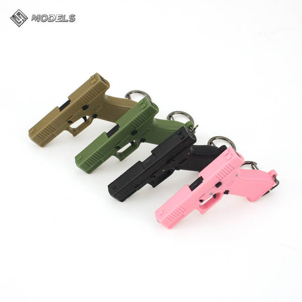 Pequenas peças de rolamento GLOCK plástico modelo de rolamento brinquedo G17 Glock chave de rolamento fonte de comércio exterior