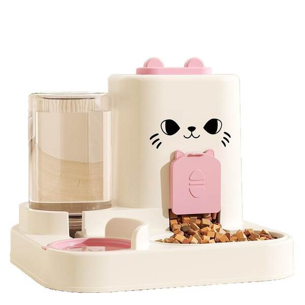 Bebedouro e Comedouro Automático para Gatos e Cães