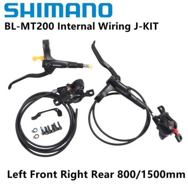 SHIMANO BR-MT200 Bateria de travão Bateria de travão para bicicleta de montanha com transmissão de tubo de óleo
