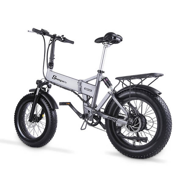 shengmilo bicicletas elétricas dobráveis assistente de choque bateria de lítio veículo elétrico de caminhão pode ser dobrado