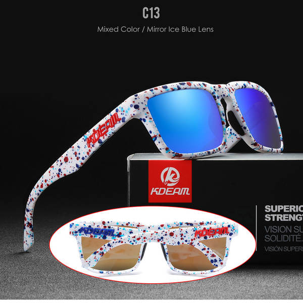 Óculos de sol KDEAM clássicos para homens e mulheres KD332