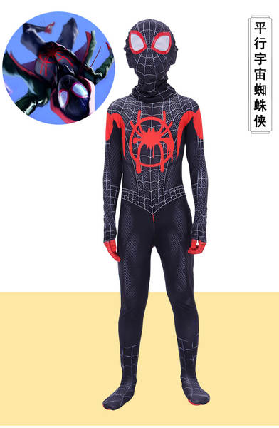 Traje de Cosplay do Homem de Ferro e Spiderman para Criança