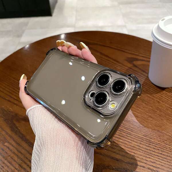 Aplicável ao iPhone 17 Proper Phone 15 PROMAX Quadrangular de proteção de casca espacial Apple 17e Airbag