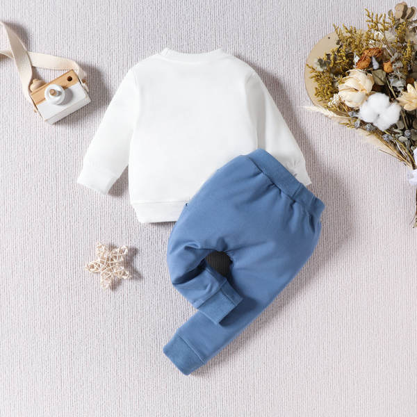 Conjunto de moletom infantil