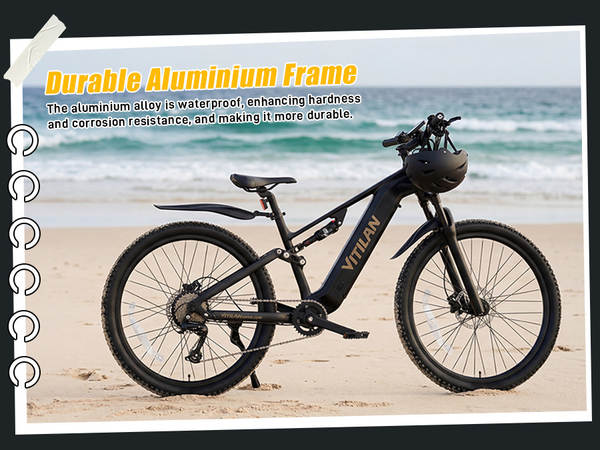 VITILAN M5 bicicletas elétricas 27.5" x 2.8" 15AH