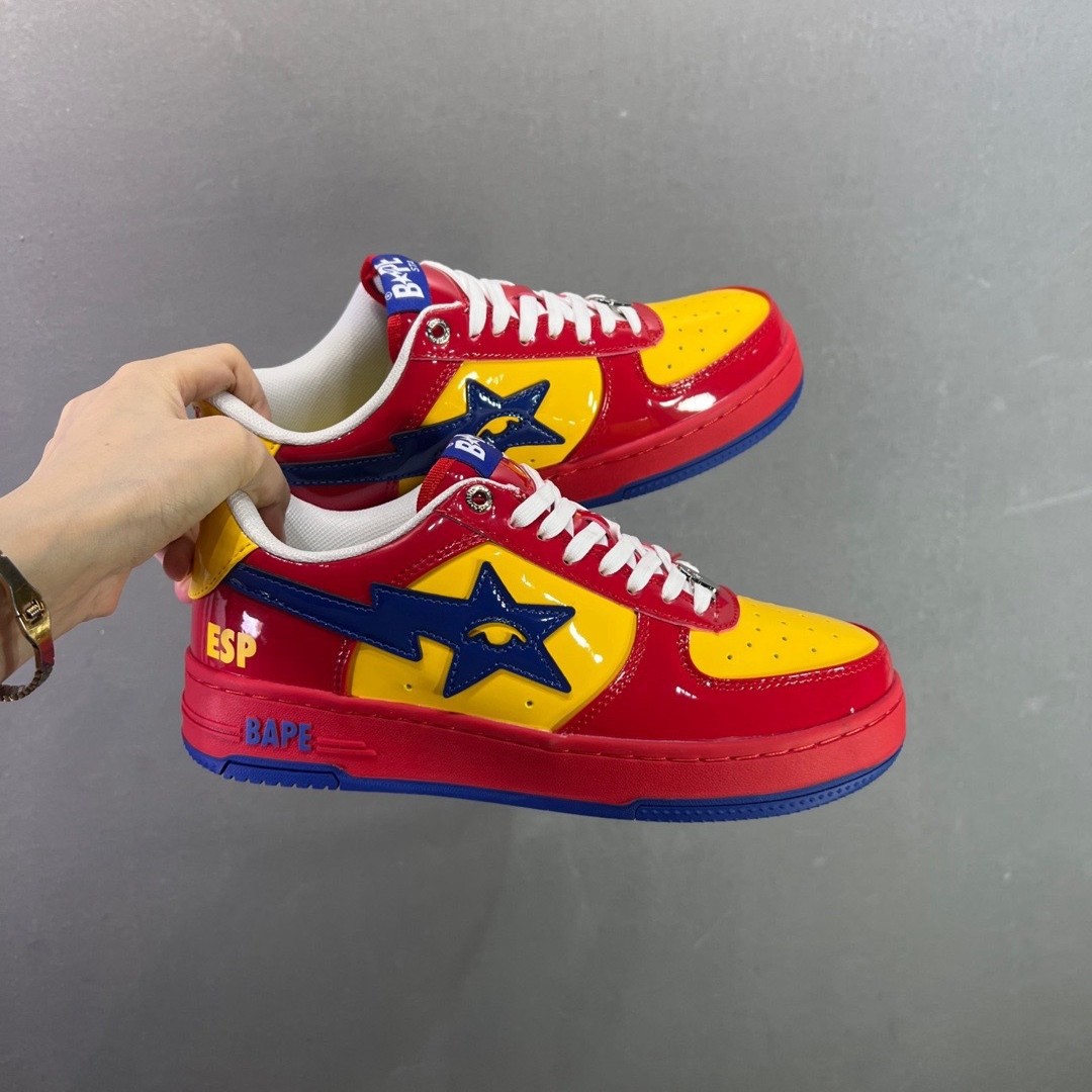 Bape Sta - Panda preto e branco de cabeça de macaco para homens e mulheres