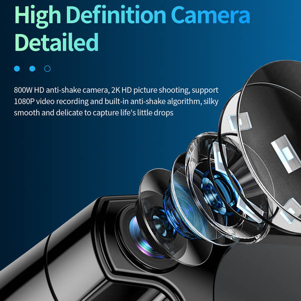 Óculos inteligentes transfronteiriços CY01 câmera multifuncional para chamadas de vídeo fotográficas em tempo real