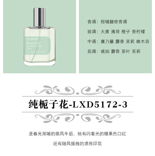 Perfume de Chá Verde e Rose