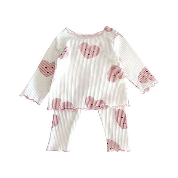 Conjunto de Pijama Infantil de Algodão