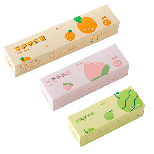 Sacos de frutas frescas de distribuição de alimentos de classe alimentar de espessamento de sacos de refrigeração doméstica de alimentação de classe alimentar