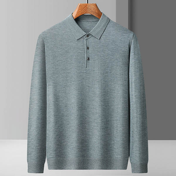Camiseta de lã para homem