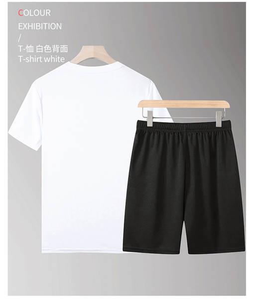 Conjunto de Camiseta e Shorts Masculinos