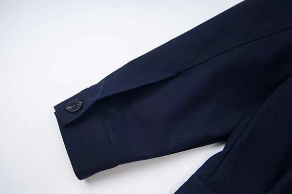 Vestido de casaco de 25 FW original da MIU para homens e mulheres