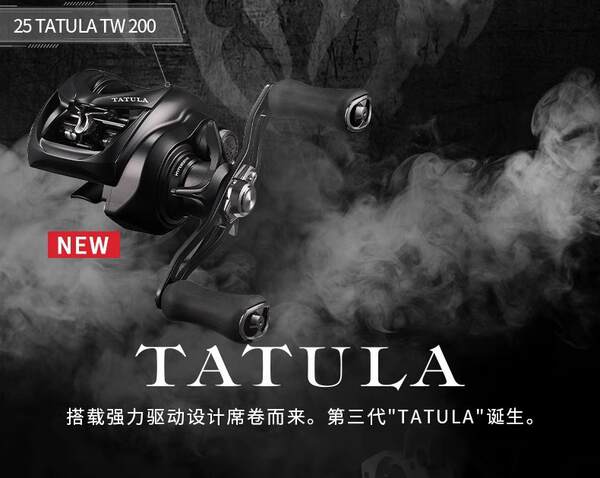 25 Novos Japoneses Dawa TATULA TW Spiders 200 Lançamento de barco de pesca de longa distância