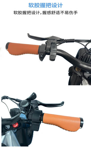 Fornecimento transfronteiriço de motores de 20 polegadas para carros de neve e motores para bicicletas com frenagem dianteira e traseira com bateria de lítio de 48V