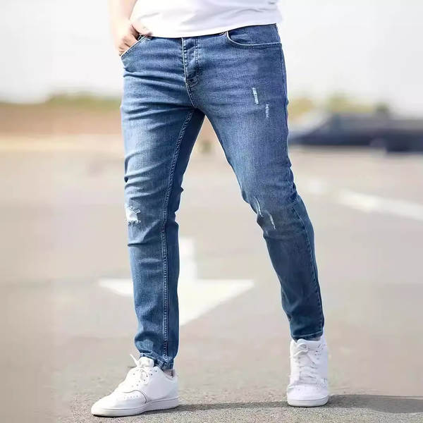 Calça Jeans Masculina Elástica