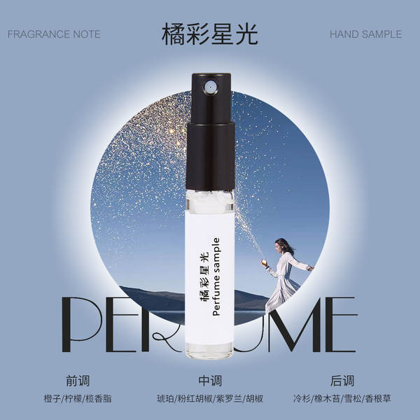 3ml Pequeno Perfumado Q Versão Cartão de Teste Homem Dama Permanente Natural Fragrância Portátil Presente Noite de Venda ao Varejo
