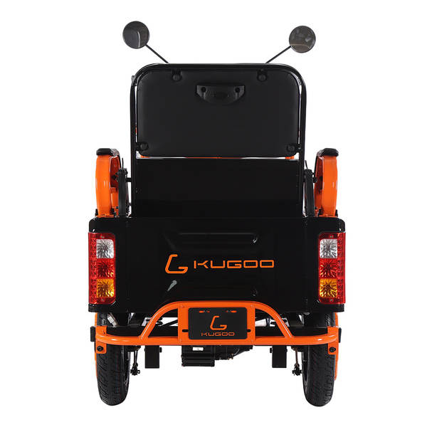 KUGOO T3 triciclo elétrico 500W 60V 60KM faixa de rodagem motorizada triciclo 3 rodas