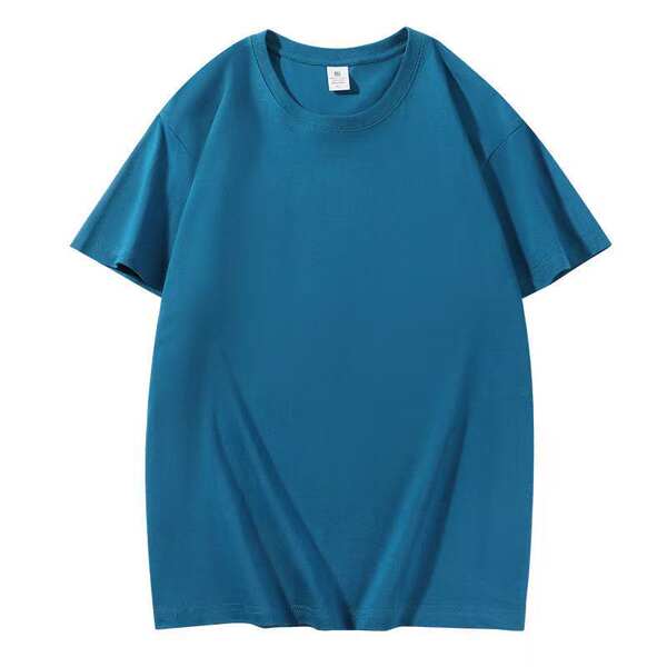 180g T-shirts de algodão puro para homens T-shirts culturais puros personalizados T-shirts de trabalho impressos logo atacado