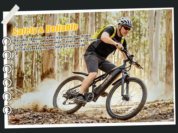 VITILAN M5 bicicletas elétricas 27.5" x 2.8" 15AH