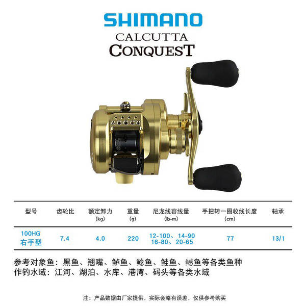 Shimano lança CQ Calcutta Conquest