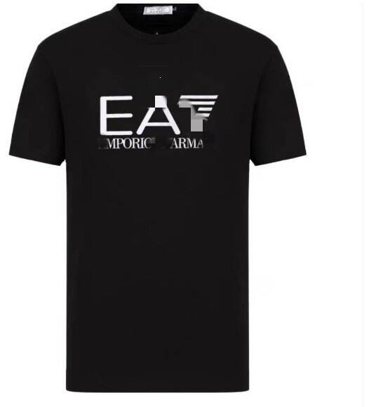 Camiseta Masculina Curta de Algodão