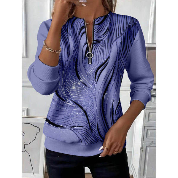 Outono Novo Modelo Europeu e Americano Lingerie Feminino T-Shirt Pós-Símia Vintage Camiseta Desportiva