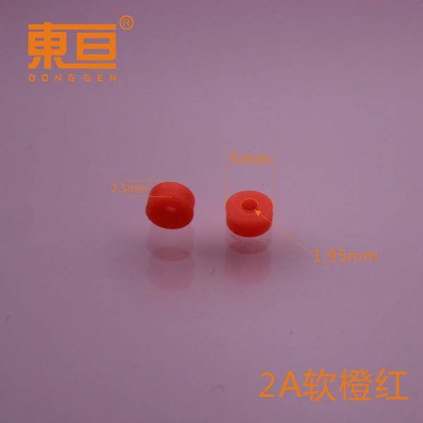 Novo Modelo 2A Soft Orange Red Axis Soft Axis Acessórios para brinquedos 100 mil para 100 mil e 50 mil para 50 mil pequenos produtos