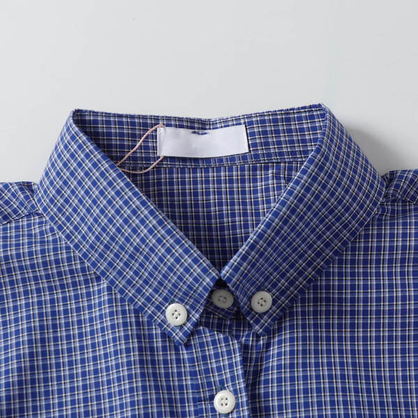 Versão correta do MIU Muji 25fw Outono Inverno novo modelo de tintas finas com mangas compridas camisa de estilo acadêmico diretamente do fabricante