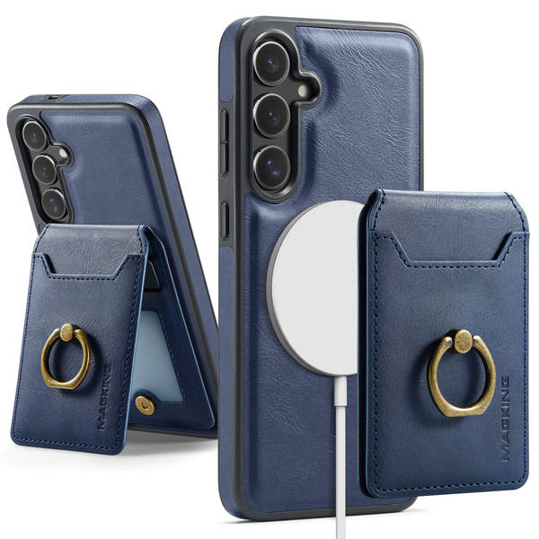 K1 Aplicável Samsung S25 Anel Magnético Sugar Cartão De Proteção S25 Plus Carregador Sem Fio Telemóvel Shellmagsafe